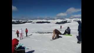 preview picture of video 'Sinaia 2013 2014 ski si snowboard romania echipa sss te dai'