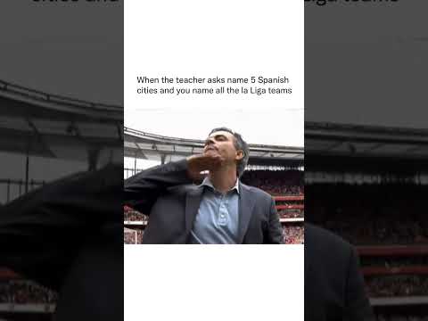 Too easy😅 #josémourinho #Spain #laliga #premierleague