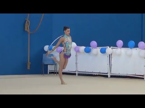 Danielle Prince 2016 QLD Cup Hoop