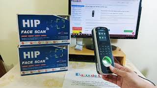 รีวิว สาธิต ทดสอบ HIP CIF76S CI F76S  เครื่องสแกนใบหน้า นิ้วมือ บัตร รองรับระบบควบคุมประตู