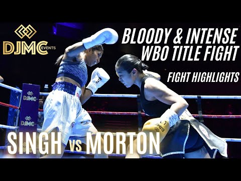 WBO TITLE FIGHT | Casey "Lady Hawaiian Punch" Morton vs. Urvashi Singh | FIGHT HIGHLIGHTS