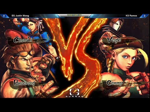Justin Wong vs Ramos - Capcom Cup SFxTK Winners Bracket
