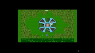 XEVIOUS !!! ATARI XL ( TITLE VERSION ) 80´S NOSTALGIA
