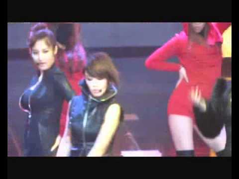 [FANCAM] 311210 Jiyoon - MBC Gayo HUH