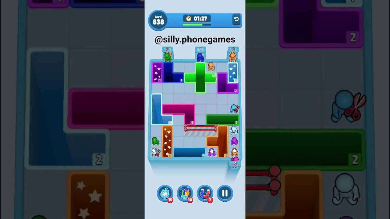 Drop Away Level 838 Walkthrough Solution