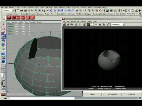 Pixar's Renderman Tutorial mit Autodesk/Alias Maya Version 8