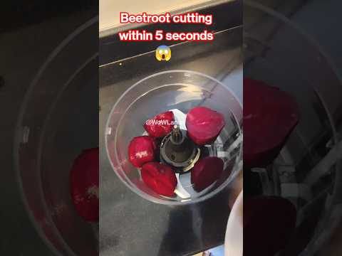 Within 5 Seconds Beetroot Cutting | Preethi Zodiac Mixer #unboxing #preethizodiac #shorts