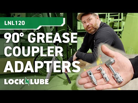 LockNLube 90 Degree Greasing Adaptors