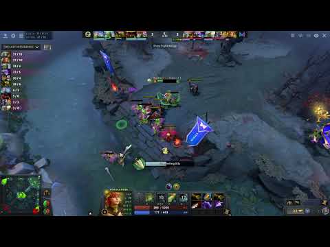 Nigma w33 - Windrunner vs. Tiny | Creating Space for Miracle | 7.23 | Dota 2 Mid Laning | #WePlay