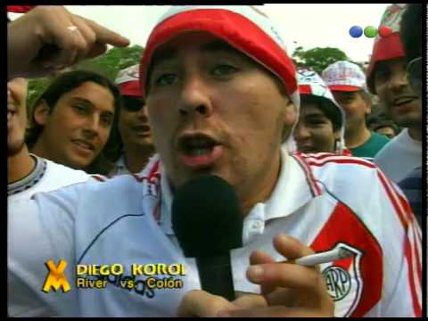 Diego Korol en River vs Colón - Videomatch 97