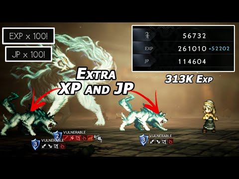 Ultimate XP, JP, Leaves Farming Guide - Octopath Traveler II