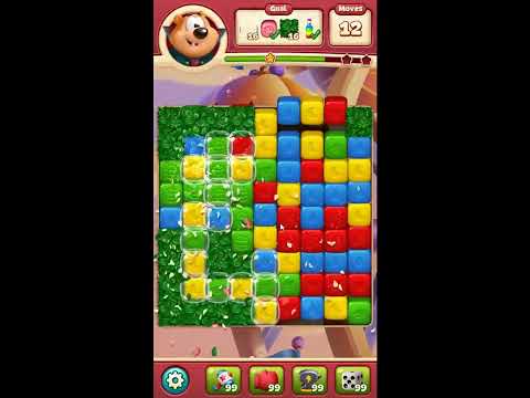 Toon Blast Level 7205 - NO BOOSTERS 🐻🐺🐱 | SKILLGAMING ✔️