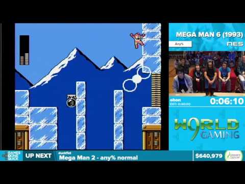 Mega Man 6 by ohon in 35:19 - Awesome Games Done Quick 2016 - Part 136