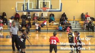 preview picture of video '2015 Matteson Bulls - Game 6 @ Matteson Cavs - 2/15/15'