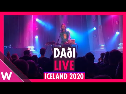 Daði Freyr Pétursson (Iceland 2020) Eurovision mashup LIVE @ Melfest WKND
