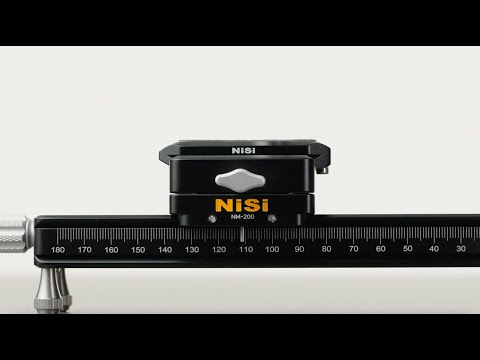 NiSi Quick Adjustment Macro Focusing Rail NM-200 with 360 Degree Rotating Clamp