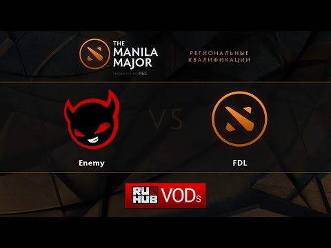 Enemy vs FDL, Manila Major Qualifiers game 2