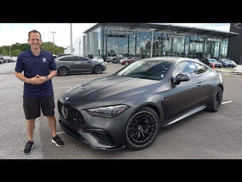 Is the 2024 Mercedes AMG CLE 53 a BETTER luxury performance coupe than a BMW M4?