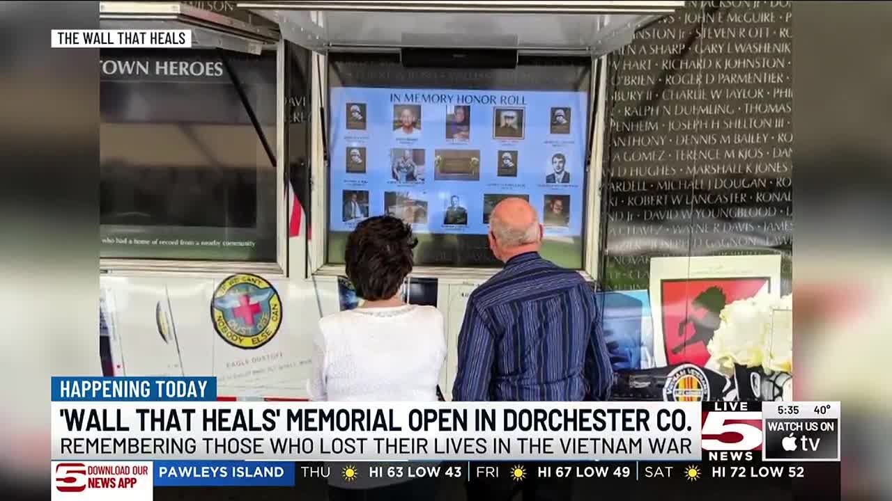 VIDEO: Dorchester Heritage Center to host ‘Wall That Heals’ experience