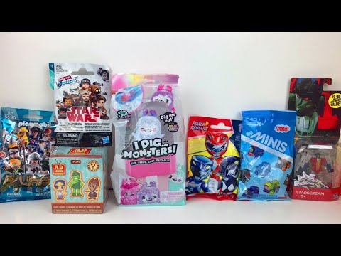 Blind Bags Mystery Minis Ad Icons Star Wars I Dig Monsters Power Rangers Playmobil Transfomers