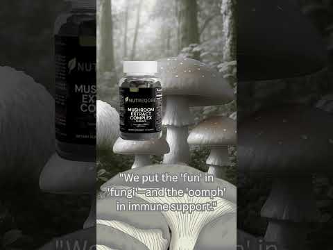 Unlock the Power of Nature with Mushroom Extract Complex 🌱 | Nutreqore