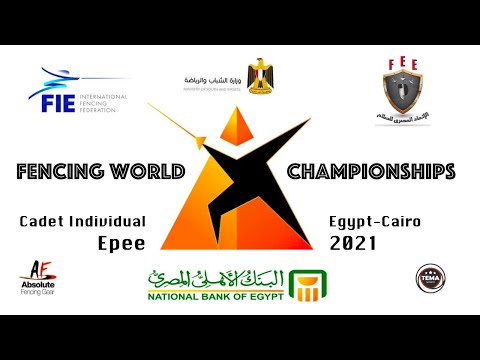Fencing World Championships Egypt Cairo 2021 - Cadet Individual Epee