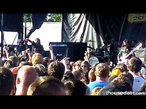 The Used - A Box Full of Sharp Objects (Warped Tour 2012 w/ Branden Steineckert)