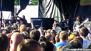 The Used - A Box Full of Sharp Objects (Warped Tour 2012 w/ Branden Steineckert)