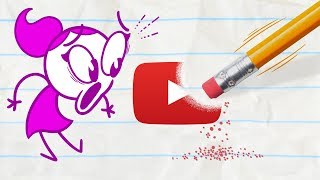 Pencilmate Gets Clickbaited! -in- CLICK FLICK - Pencilmation Cartoons for Kids