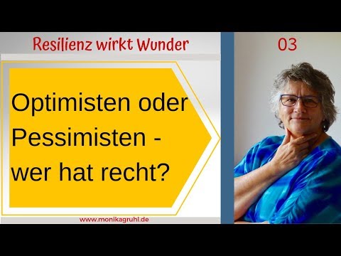 Optimisten oder Pessimisten, wer hat recht?