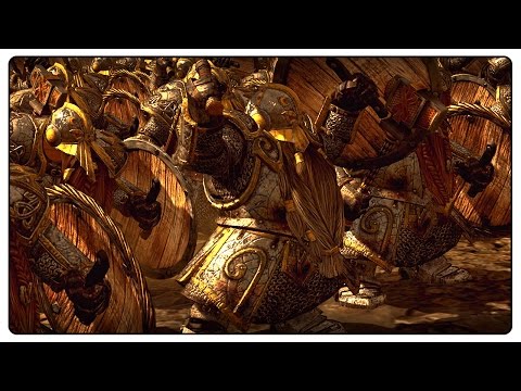 Armoured Dwarfs MOD - Total War: WARHAMMER Gameplay