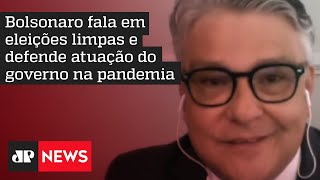 Cientista político diz que “Bolsonaro ganhou embate” em entrevista no Jornal Nacional da TV Globo