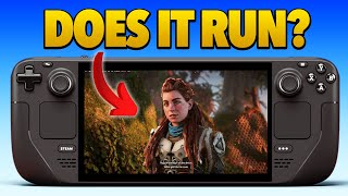 Can the Steam Deck Run Horizon Forbidden West?