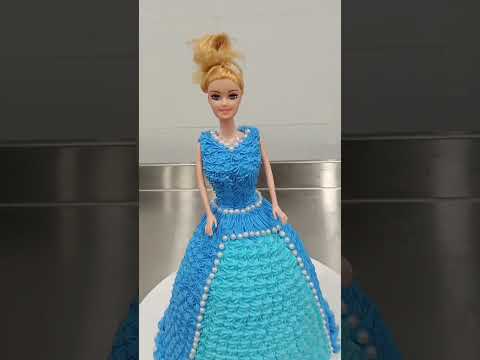 doll shape fresh cake 🎂 #entertainment