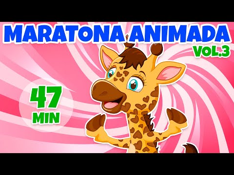 Maratona Animada Vol. 3 - Giramille 47 min | Desenho Animado Musical