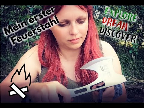 Feuerstahl von Fritz Meinecke | Test, Funkenflug auch mit Messer oder Axt?