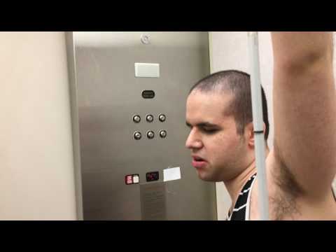 …FINAL RIDE! Schindler 300A Hydraulic Elevator at Sears in Huntington Square, East Northport, NY