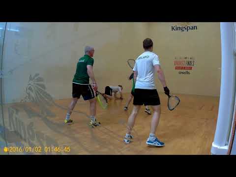 Irish Racquetball All Ireland Mens Doubles final