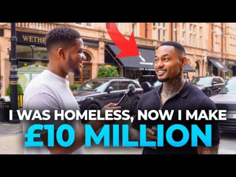 I went from broke to $10M: 5 minutes of a Street interview that will change your mindset!