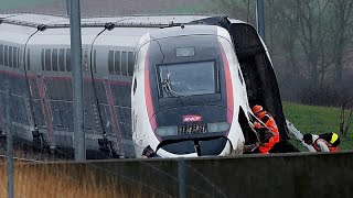 Un choque entre un tren de alta velocidad y un camión deja un muerto y varios heridos en Francia
