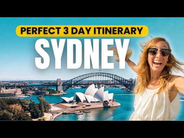 Travel vlog - How to Spend 3 Days in SYDNEY Australia 2025 | The Perfect Travel Itinerary