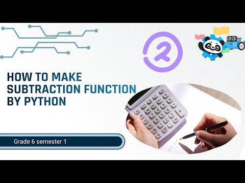How To Make Subtraction Function By Python