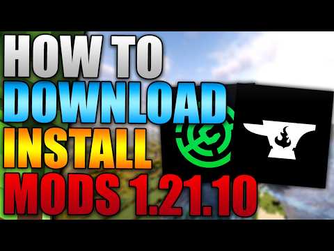 Как скачать и установить моды в Minecraft 1.21.10 (Простое руководство 2025)