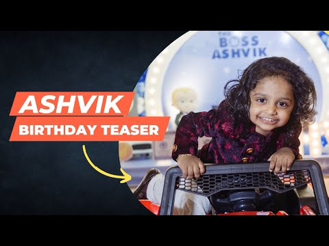 Ashvik 2nd Birthday | Cinematic | 4k