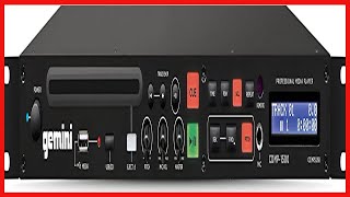 Video thumbnail for Gemini Sound CDMP-1500 19 Inch Professional / Home Anti Shock Audio Rackmount Single Disc by Wasai Sareedek