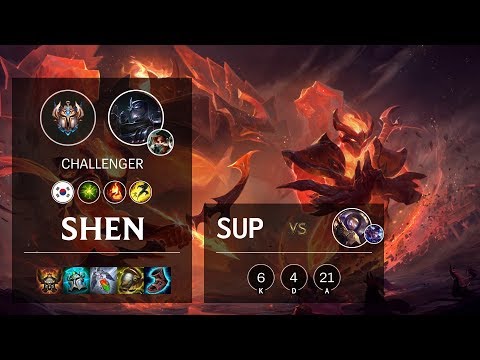 Shen Support vs Blitzcrank - KR Challenger Patch 10.4