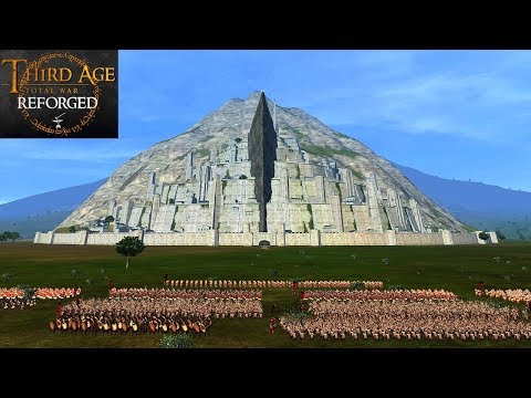 GRAND SIEGE OF MINAS TIRITH (Siege Battle) - Third Age: Total War (Reforged)