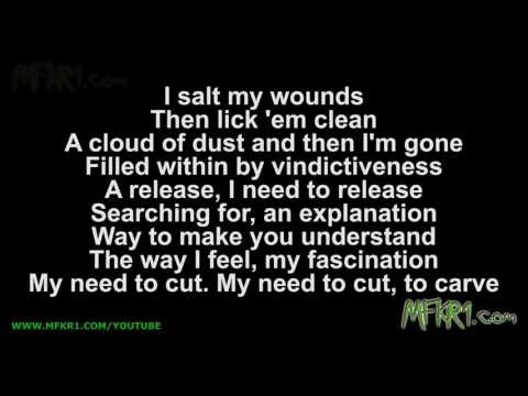 Slipknot - Carve - (LYRICS)  - MFKR1.COM