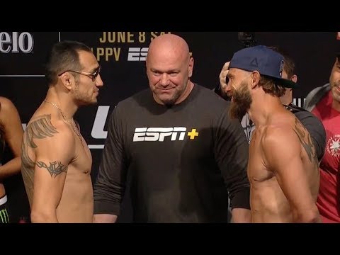 UFC 238: Tony Ferguson vs. Donald Cerrone Face Off - MMA Feed
