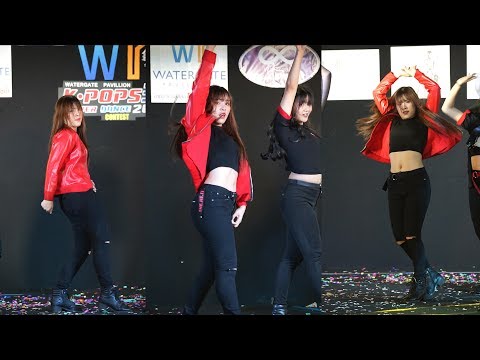170715 Kristin cover Pristin (Natty as Rena) - Black Widow @ Watergate K-pop cover dance
